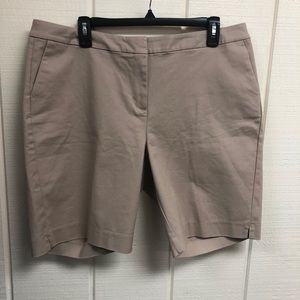 Boden Shorts Bermuda Khaki Women's 12